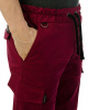 Джоггеры мужские на флисе Cool Penguin JMP 1713W (Red Wine 3XS )