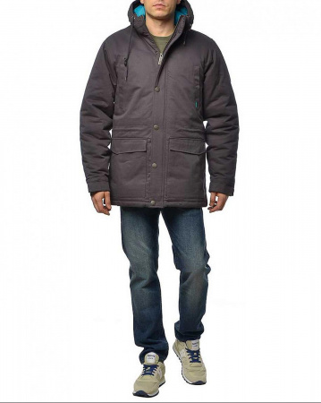 Парка зимняя Iriedaily Goerlitzer Parka (XL серый шалфей)