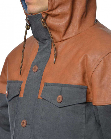 Куртка-парка Iriedaily Dock 36 Winter Parka (M темно-синий)