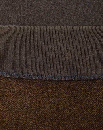 Толстовка мужская свитшот Naketano Laktoseintoleranz Vollbart (S темно-фиолетовый)