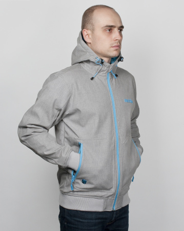 Куртка Iriedaily Sober Hooded Jacket (S светло-серый)