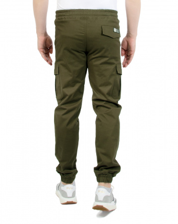 Джоггеры мужские на флисе Cool Penguin JMTL 1713W (Green 3XL)