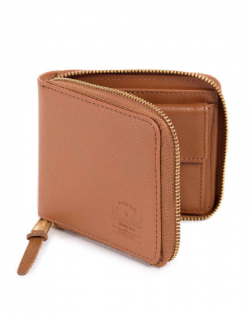 Кошелек Herschel Walt Leather (OS желтый коричневый)