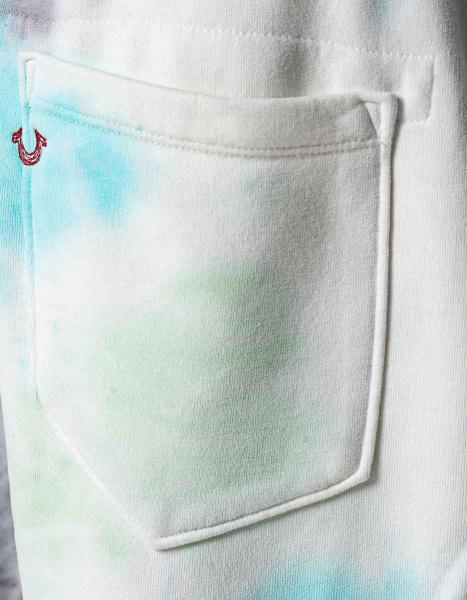 Шорты True Religion Batik Castle Rock Shorts (36 светло-голубой)