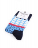 Носки Happy Socks Comb Cotton (Cubes Navy Blue 41-46)