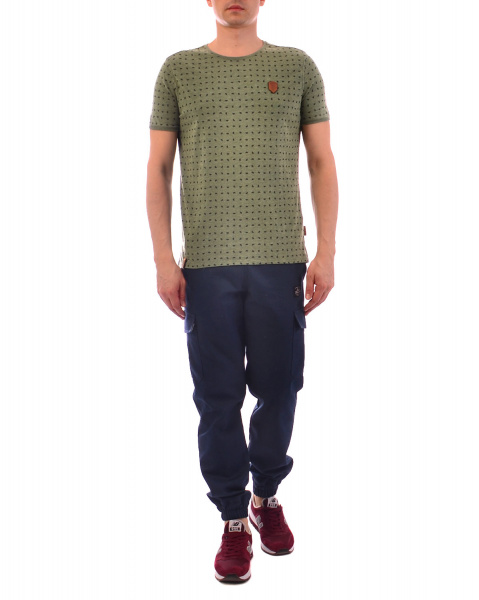 Футболка мужская Naketano Stricherjunge (Pine Green S)