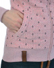 Толстовка женская на молнии с капюшоном Naketano Brazzo Ankerdizzel (Schmutzmuschi Pink XS)