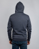 Толстовка Iriedaily Diagonal Zip Hooded (Anthra Melange, L)