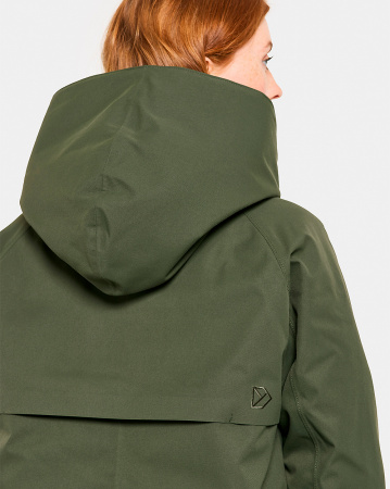 Куртка женская Didriksons Lea 505817 (Deep Green, 44)