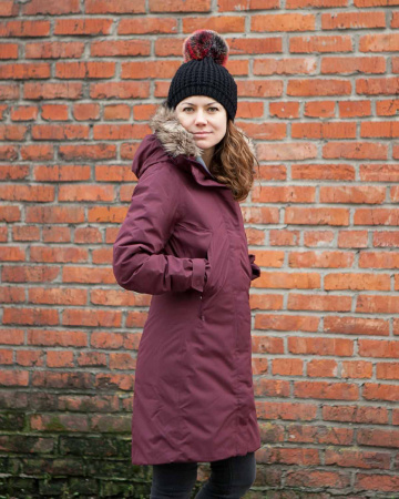 Шапка женская KyiKyi Classic Faux Fur (OS черный)