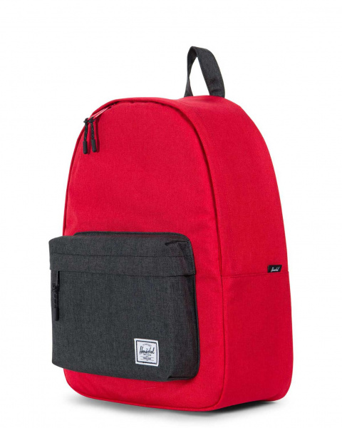 Рюкзак Herschel Classic (Barbados Cherry Crosshatch/Black Crosshatch 20 L)