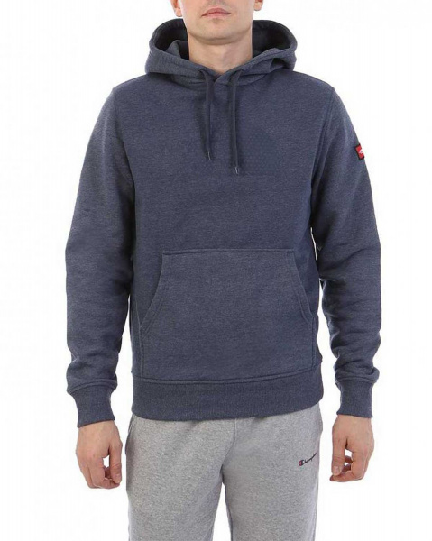 Толстовка мужская с капюшоном флисовая The North Face IC Logo (S синий)
