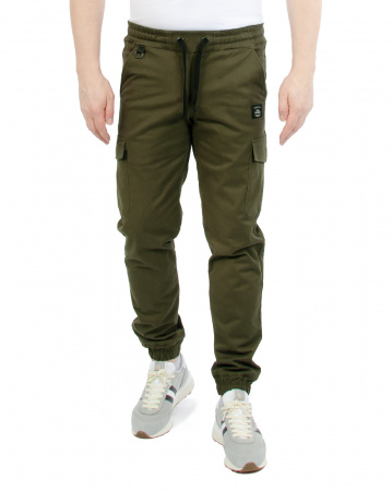 Джоггеры мужские на флисе Cool Penguin JMTL 1713W (Green 4XL)