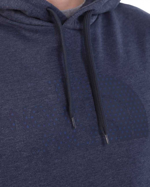 Толстовка мужская с капюшоном флисовая The North Face IC Logo (S синий)