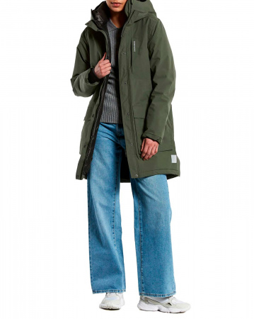 Куртка женская Didriksons Leya 503876 (XL зеленый)