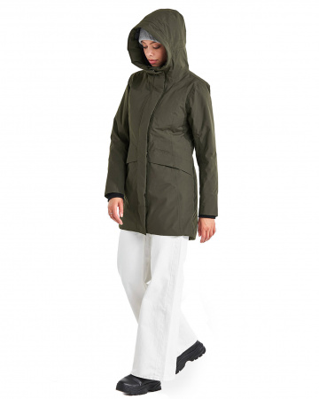 Куртка женская Didriksons Cajsa 503504 (447 зелёный лес, 34)