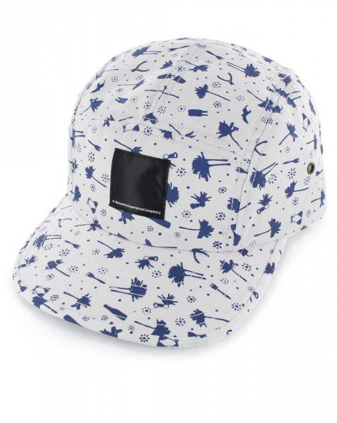 Бейсболка Wesc 5 Panel Baseball cap (OS белый)