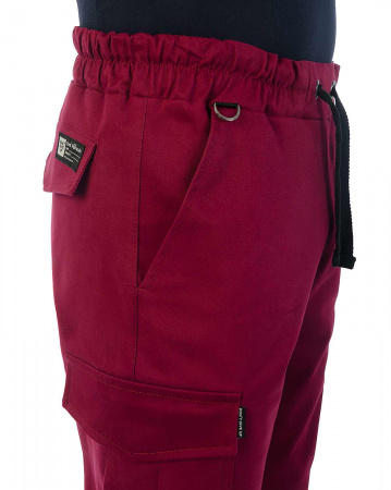 Джоггеры мужские Cool Penguin JMP 1713 (Red Wine 3XS)