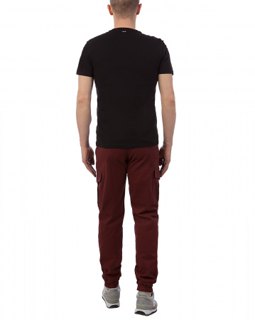 Джоггеры мужские на флисе Cool Penguin JMTL 1713W (Wine 4XL)