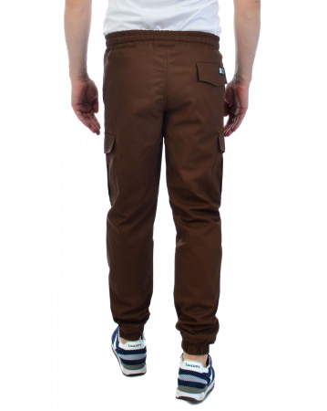Джоггеры мужские на флисе Cool Penguin JMC 1713W (Brown 2XL коричневый)