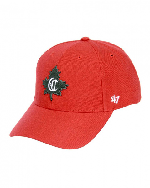 Бейсболка '47 Brand MVP LogoBrand WBV ЛИПУЧКА (Monreal Canadiens Red, OS)