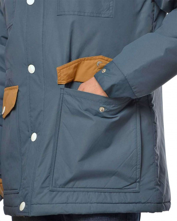 Куртка-парка Iriedaily Insulaner Parka (M сине-коричневый)