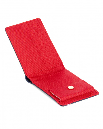 Кошелек Herschel Roy + Coin XL RFID 10404 (Navy/Red OS)