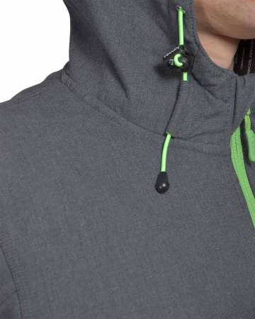 Куртка Iriedaily Sober Hooded Jacket (L темно-серый)