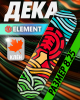Дека Element Canada 8.25 с покрытием 5 (15 красный оранжевый 8.25)