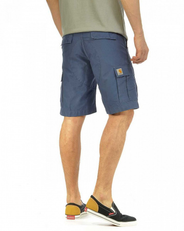 Шорты Carhartt WIP Aviation Short Socorro Cotton (34 темно-синий)