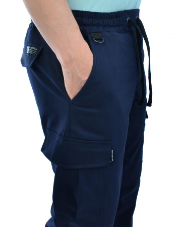 Джоггеры мужские на флисе Cool Penguin JMTL 1713W (Navy 2XS)