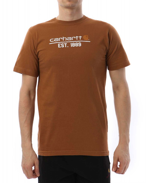 Футболка Carhartt USA k568 (S коричневый)