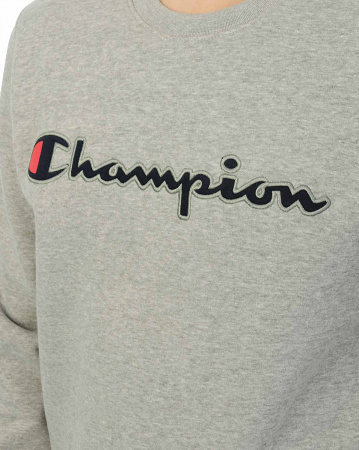 Толстовка свитшот Champion Authentic American YS016 - EM006 (S серый золотой)