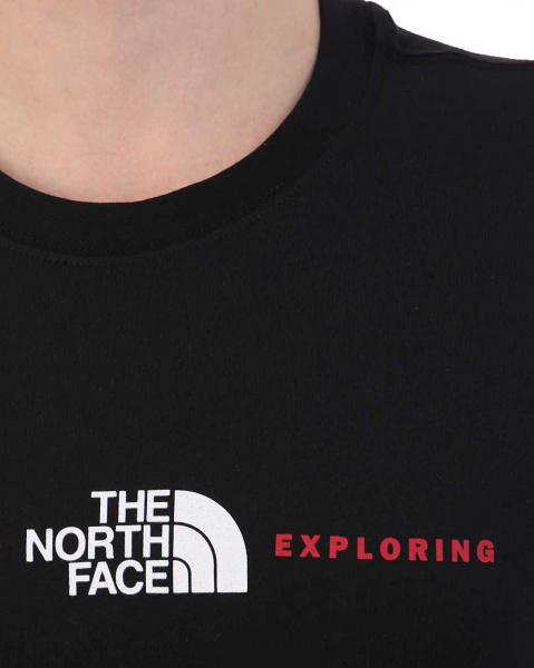 Футболка The North Face 000035533 (M черно-красный)