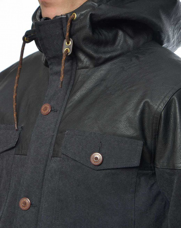 Куртка-парка Iriedaily Dock 36 Winter Parka (L черный)