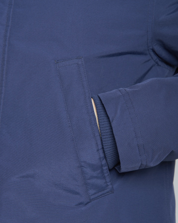 Пуховик мужской Fred Perry SJ3079 (XL синий)