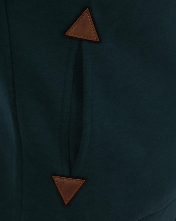 Толстовка женская с капюшоном Naketano Karsal (Dark Green S)
