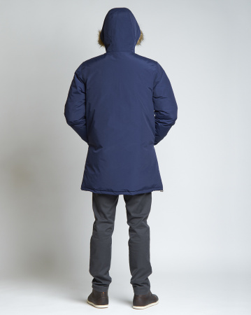 Пуховик мужской Fred Perry SJ3079 (XL синий)
