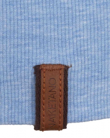 Толстовка легкая женская с капюшоном Naketano Saksofon (Blue L)