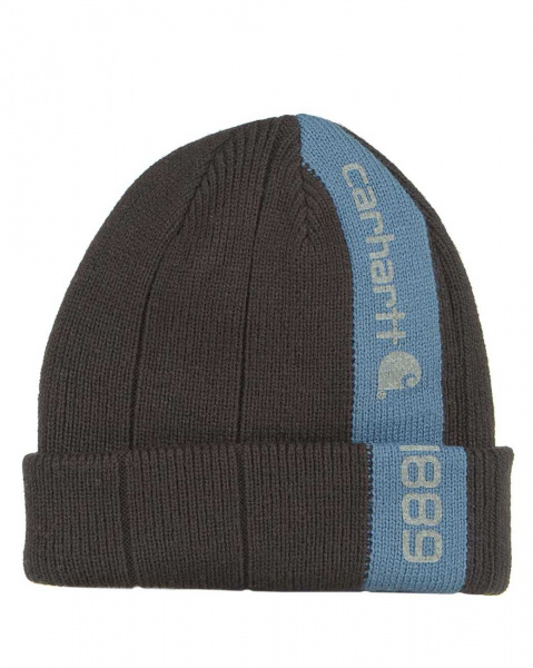 Шапка Carhartt A318 Beanie (OS Brown)