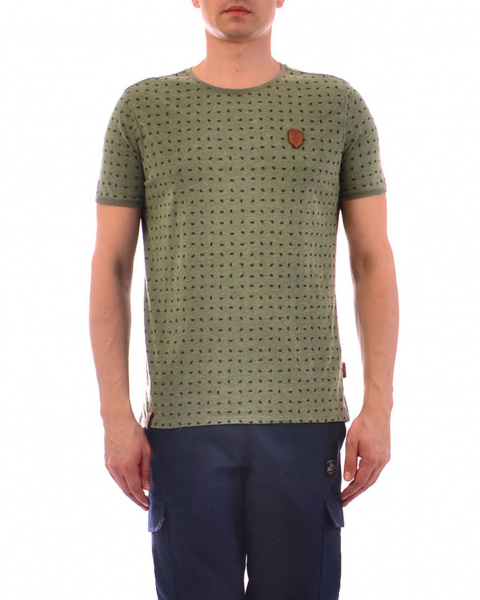 Футболка мужская Naketano Stricherjunge (Pine Green S)