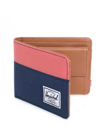 Кошелек Herschel Hank + Coin (OS сине-розовый)