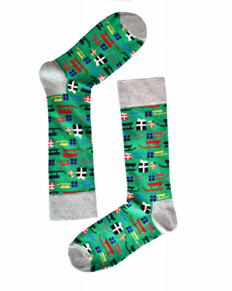 Носки Happy Socks Tree (47-51 зеленый)