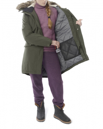 Куртка женская Didriksons Anette 504188 (300 Green, 34)
