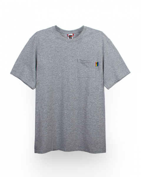 Футболка The North Face Pocket with Rainbow (Grey Short-Sleeve L)