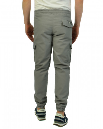 Джоггеры мужские на флисе Cool Penguin JMC 1713W (Gray S серый)