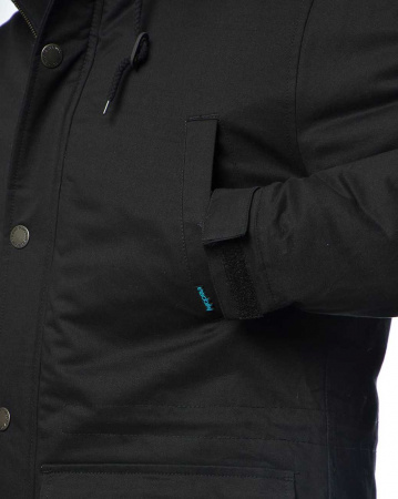 Парка зимняя Iriedaily Goerlitzer Parka (S черный)