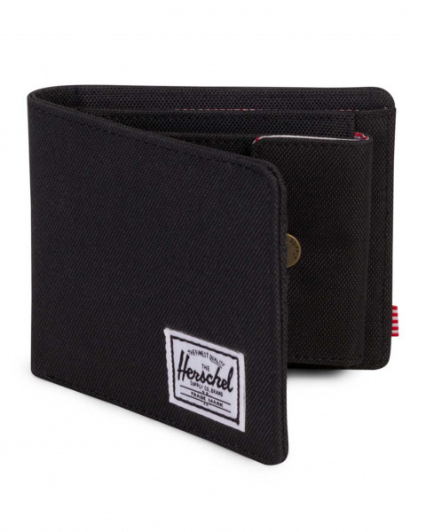 Кошелек Herschel Roy + Coin XL RFID 10404 (BLACK OS)
