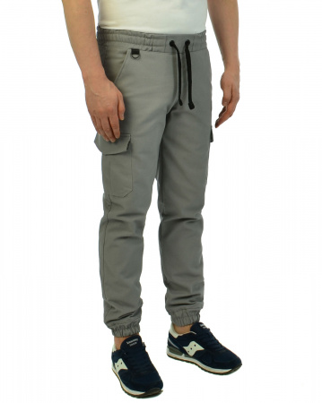 Джоггеры мужские на флисе Cool Penguin JMC 1713W (Gray 5XL серый)