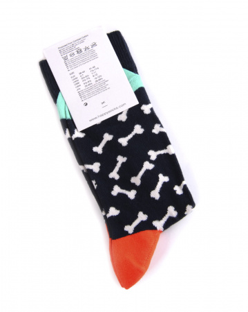 Носки Happy Socks Comb Cotton (Bones Black 36-40)